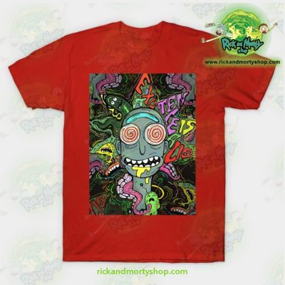 Acid Rick Sanchez T-Shirt Red / S T-Shirt