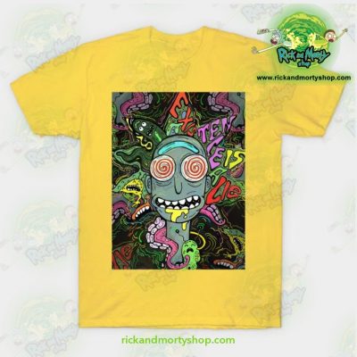 Acid Rick Sanchez T-Shirt Yellow / S T-Shirt