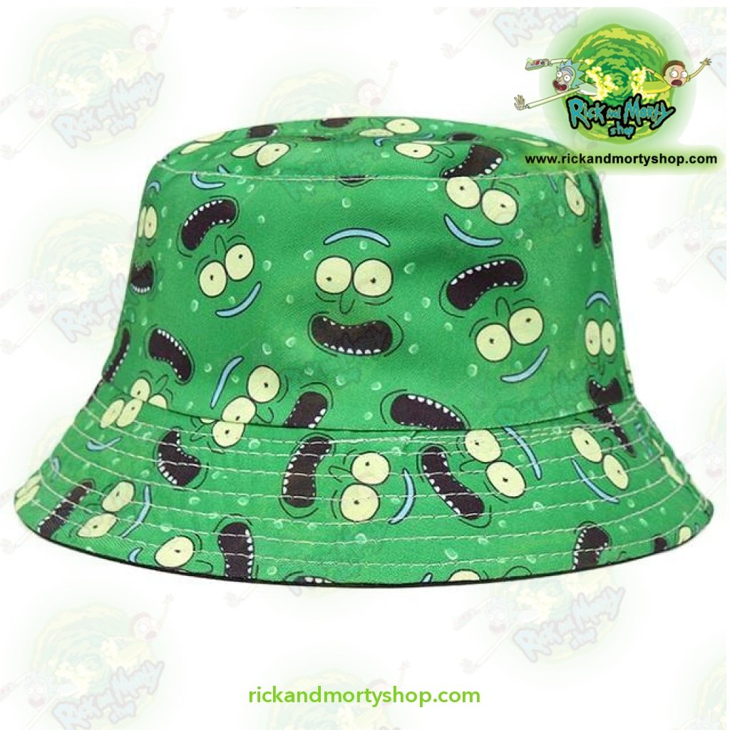 Top 7 Rick and Morty Hats 2021 - Cute Pickle Rick Bucket Hat