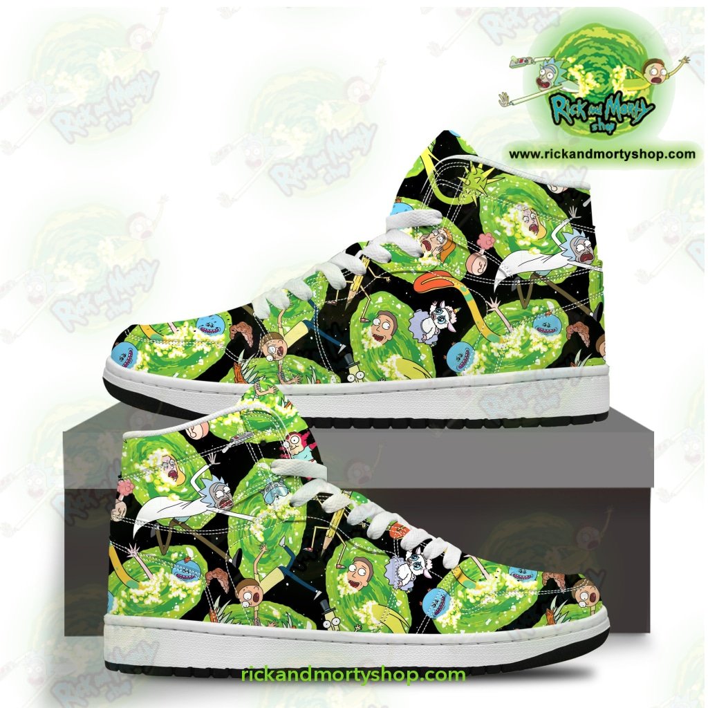 Hot Rick Morty Universe 3D Custom Shoes - Rick and Morty Shop