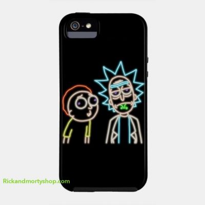 Neon Rick and Morty