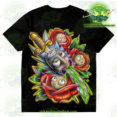 New Rick & Morty 3D Design T-Shirt