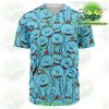 Rick And Morty Baseball Jersey - Many Meeseeks Xs Aop