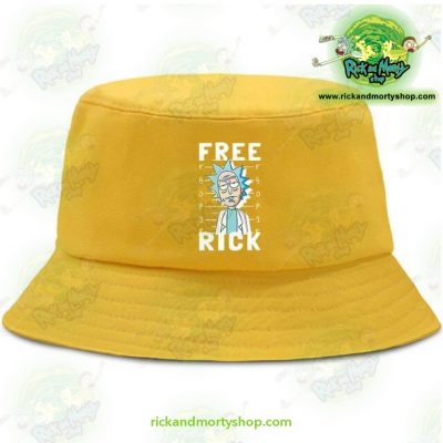 Rick And Morty Bucket Hat - Free Yellow