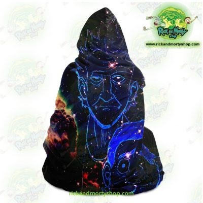 Rick And Morty Constellation Hooded Blanket - Aop