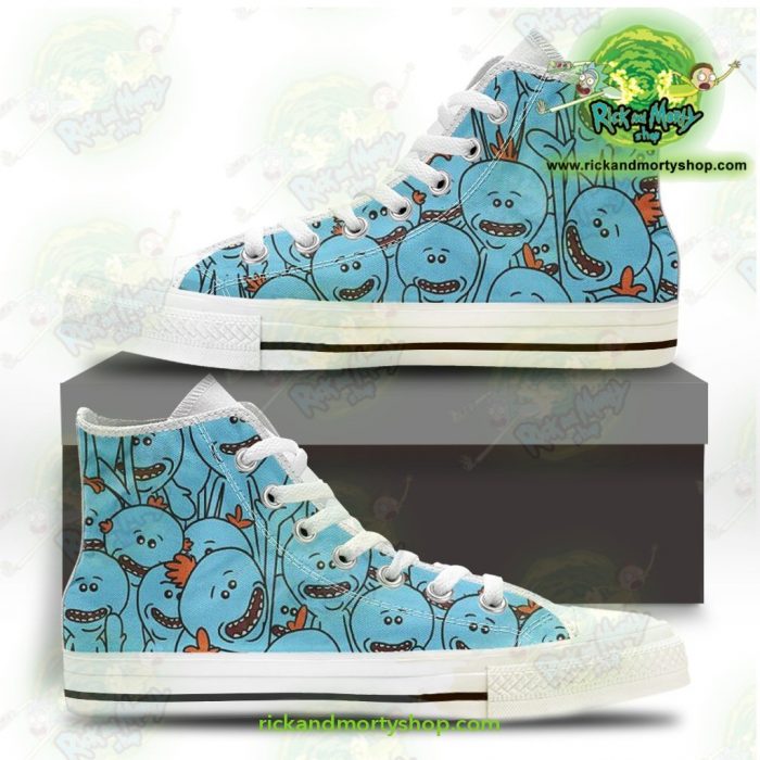 Rick And Morty Converse Shoes - Many Meeseeks Us 5