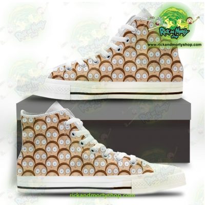 Rick And Morty Converse Shoes - Many Mortys Face Us 5