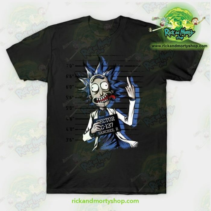 Rick And Morty Free T-Shirt Black / S T-Shirt