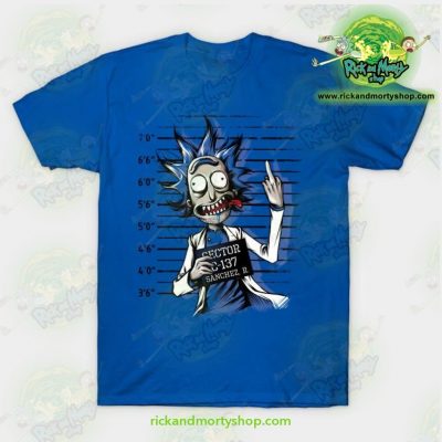 Rick And Morty Free T-Shirt Blue / S T-Shirt