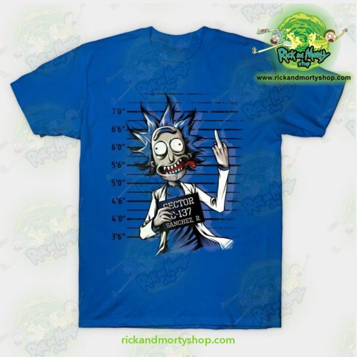 Rick And Morty Free T-Shirt Blue / S T-Shirt