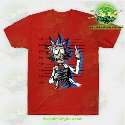 Rick And Morty Free T-Shirt Red / S T-Shirt
