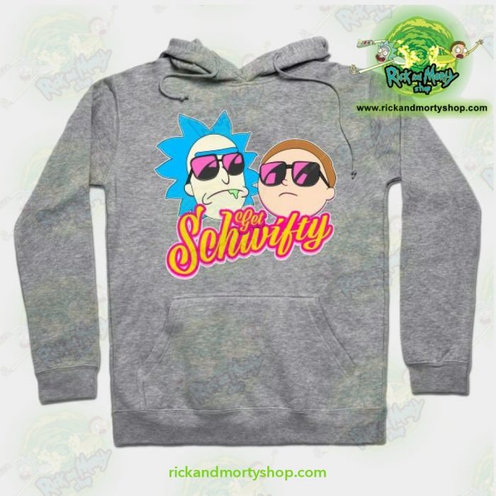 Rick And Morty Get Schwifty Hoodie Athletic - Aop