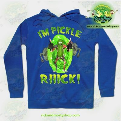 Rick And Morty Hoodie - Im Pickle Rick! Blue / S Athletic Aop
