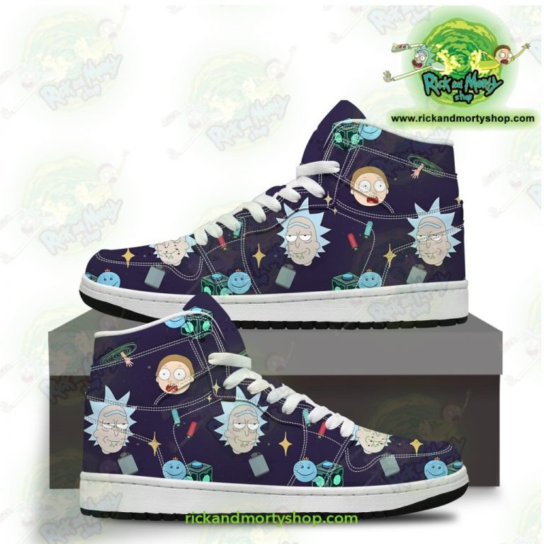 Rick and Morty JD Sneakers - Cute Fashion - Rick and Morty Shop