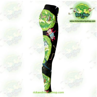 Rick And Morty Legging Colorfull 3D Fashion Leggings - Aop