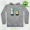 Rick And Morty Mugshot Hoodie Grey / S Athletic - Aop