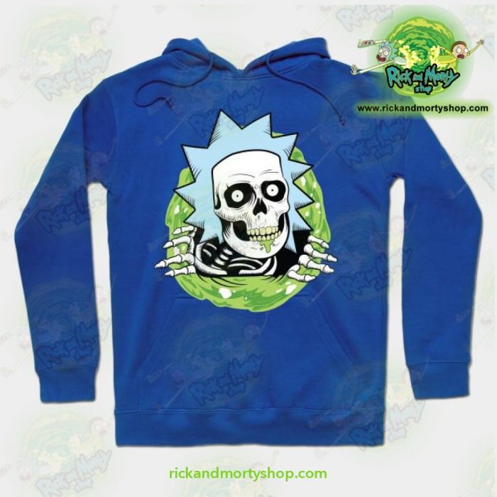 Rick And Morty Ripper Hoodie Blue / S Athletic - Aop