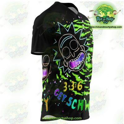 Rick And Morty Schwifty Baseball Jersey - Aop