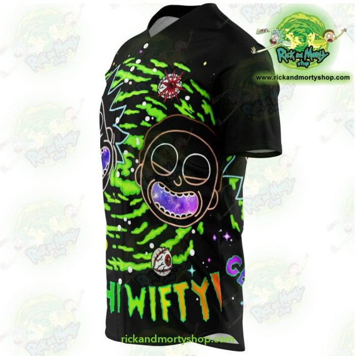 Rick And Morty Schwifty Baseball Jersey - Aop