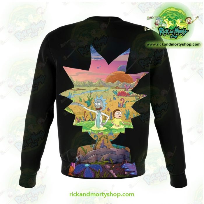 Rick And Morty Sweatshirt New Style Athletic - Aop