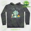 Rick And Morty Teddy Hoodie Grey / S Athletic - Aop