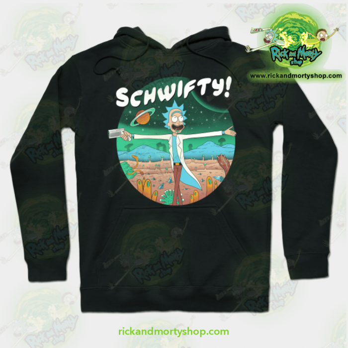 Rick And Morty The Sound Of Science Hoodie Black / S Athletic - Aop
