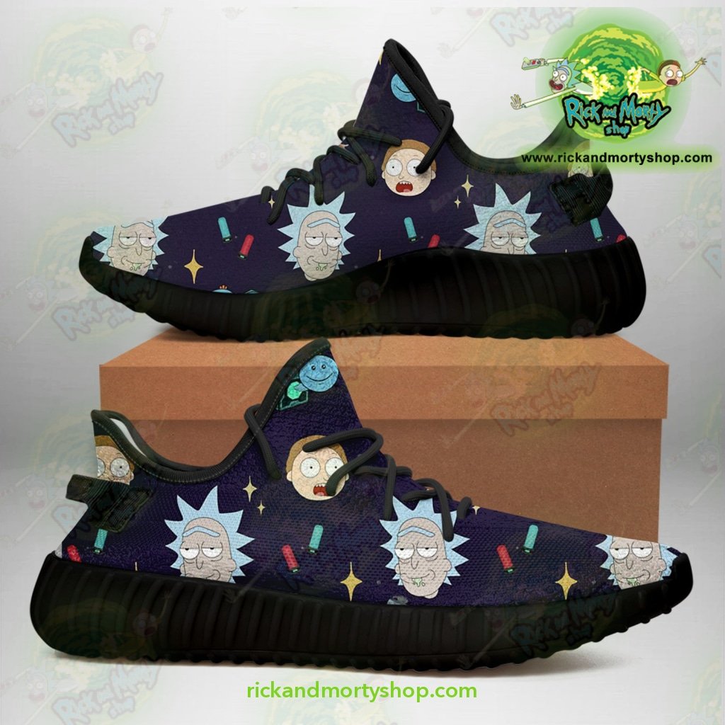 Louis Vuitton Rick And Morty Yeezy Boost Shoes Sport Sneakers