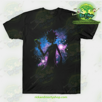 Rick & Morty Galaxy T-Shirt Black / S T-Shirt