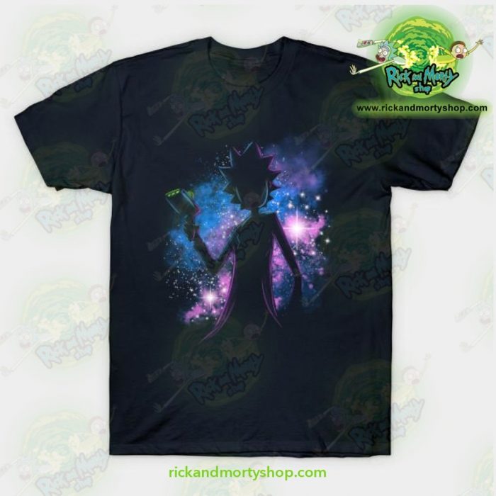 Rick & Morty Galaxy T-Shirt Navy / S T-Shirt