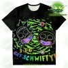 Rick & Morty Get Schwifty 3D T-Shirt Xs