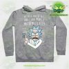 Rick & Morty Mathematically Hoodie Grey / S Athletic - Aop