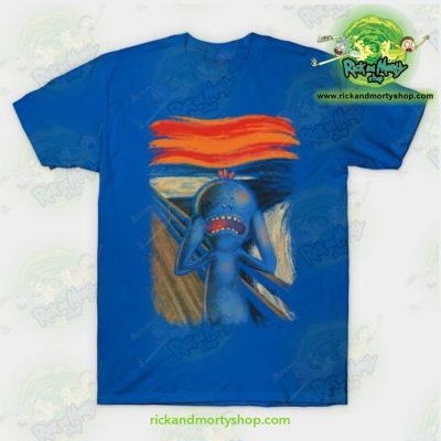 Rick & Morty Scream Of Pain T-Shirt Blue / S T-Shirt