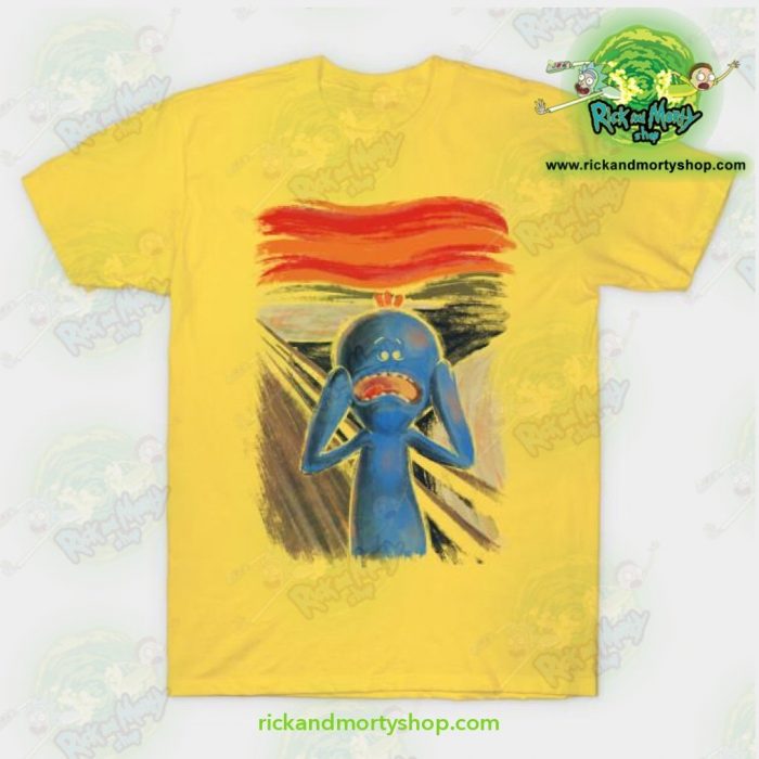 Rick & Morty Scream Of Pain T-Shirt Yellow / S T-Shirt
