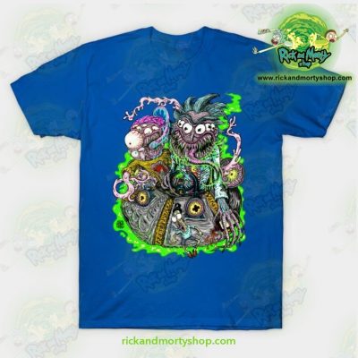 Rick & Morty Space Travel T-Shirt Blue / S T-Shirt