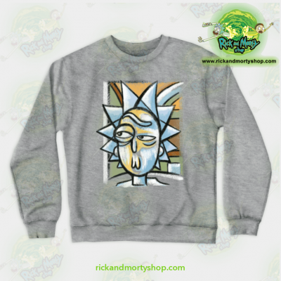 Rick & Morty Sweatshirt - Abstract Crewneck Grey / S Athletic Aop
