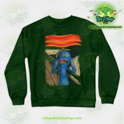 Rick & Morty Sweatshirt - Scream Of Pain Crewneck Green / S Athletic Aop