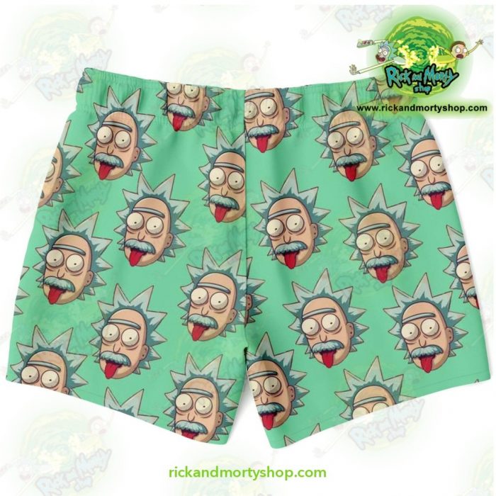Rick & Morty Swim Trunk - Funny Face Sanchez Trunks Men Aop