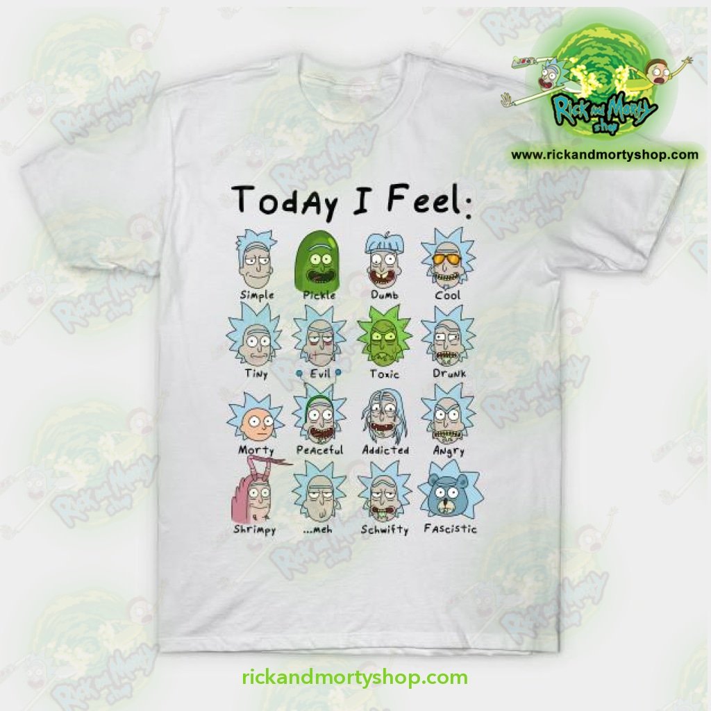 Rick and Morty T-Shirt Funny Rick and Morty IT Unisex Cotton Size S-3XL