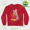 Rick & Morty Tripp Crewneck Sweatshirt Red / S Athletic - Aop