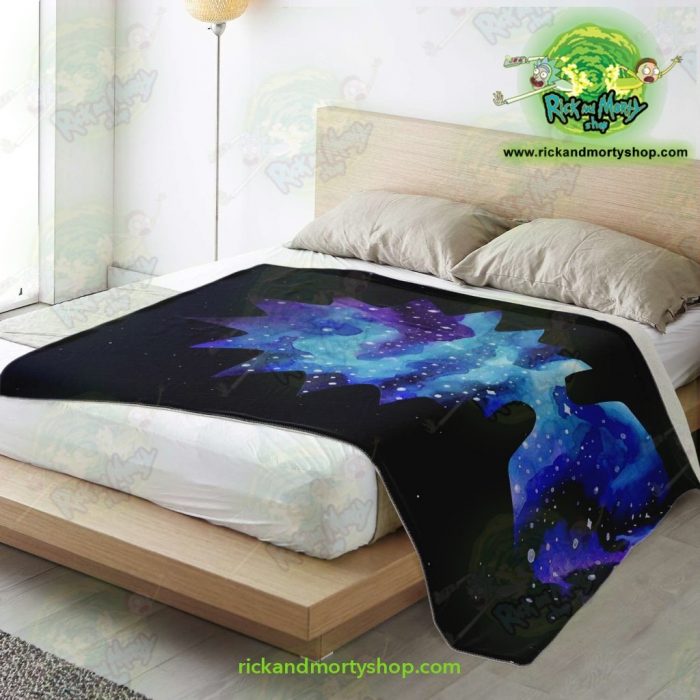 Rick Sanchez 3D Galaxy Microfleece Blanket Premium - Aop