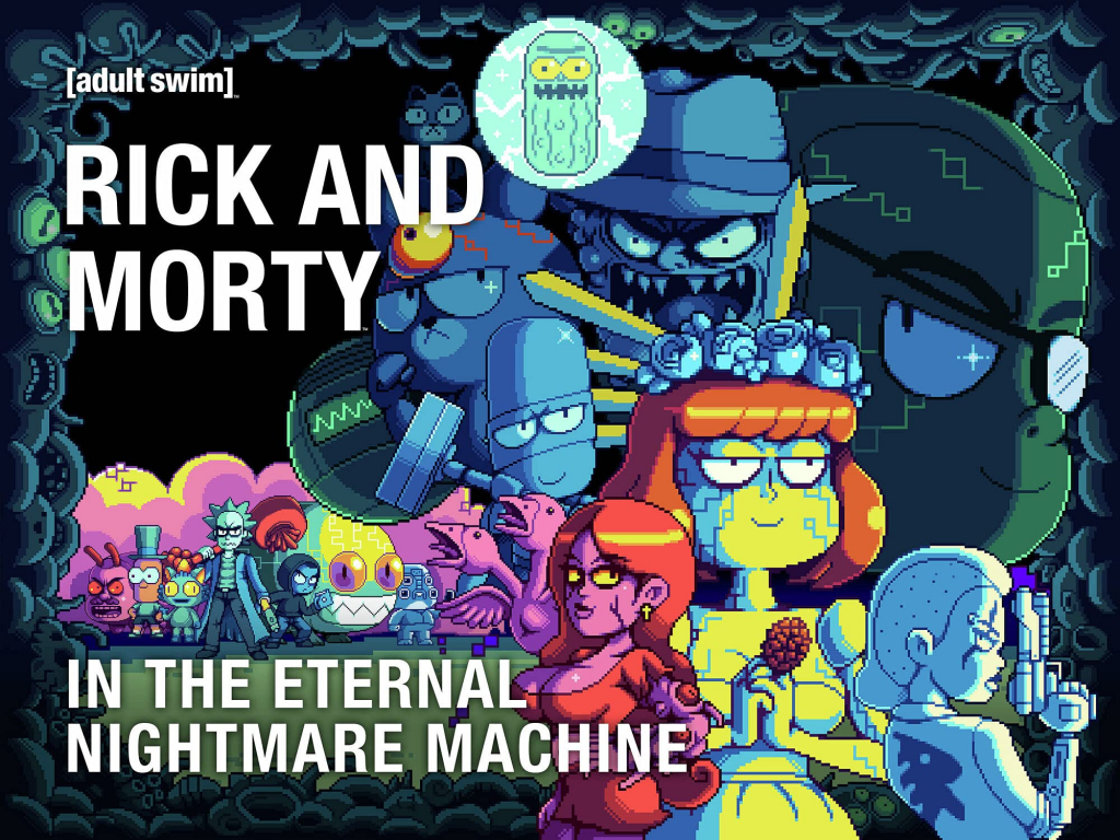 Rick Morty In The Eternal Nightmare Machine