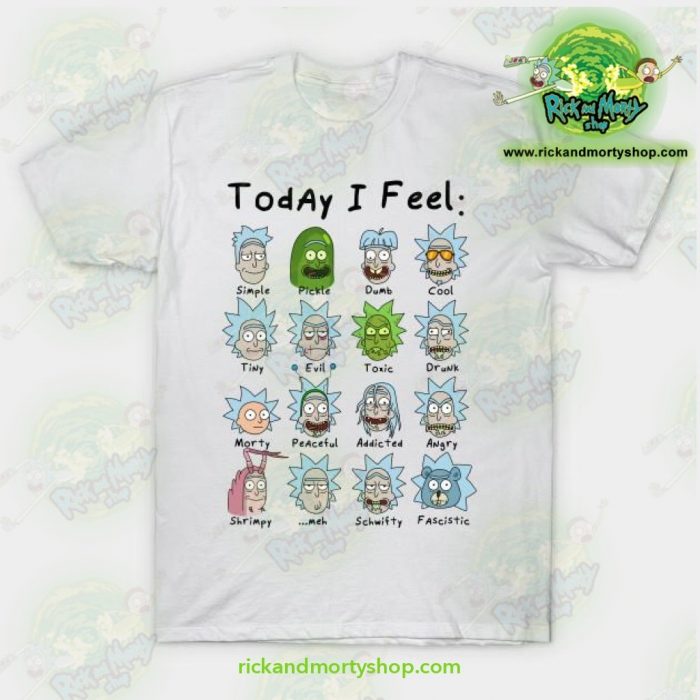 Rick Morty Today I Feel Rick T Shirt - Rick And Morty Shop