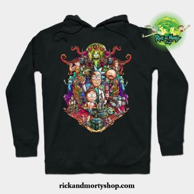 Buckle Up Morty! Hoodie Black / S