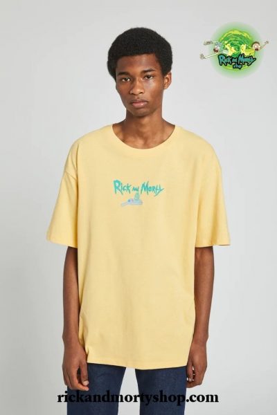 Mustard Yellow Rick And Morty T-Shirt