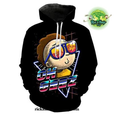 Oh Jeez Morty Hiphop Hoodie