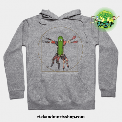 Renaissance Pickle Rick Hoodie Gray / S
