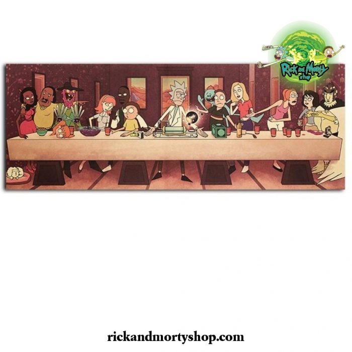 Rick And Morty Season 5 Kraft Paper Poster