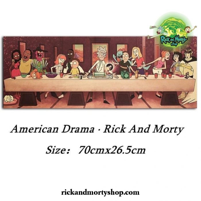 Rick And Morty Season 5 Kraft Paper Poster