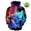 Winter Hot Galaxy Rick And Morty 3D Hoodie