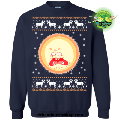 Screaming Sun Merry Christmas Sweater